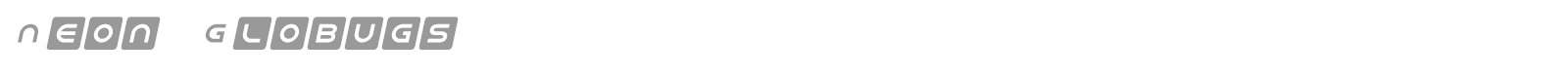 Neon Globugs font preview
